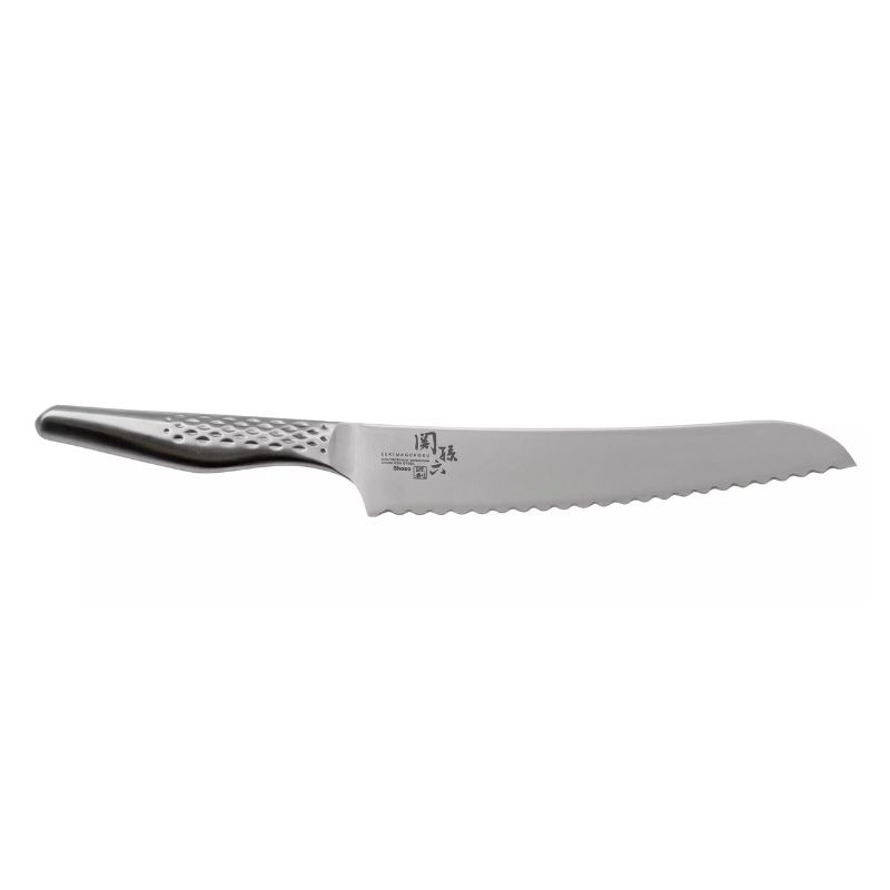 Nož za kruh - 21 cm: izjemno japonski nož za natančno in čisto rezanje. Nož za kruh - 21 cm: izjemno japonski nož za natančno in čisto rezanje.