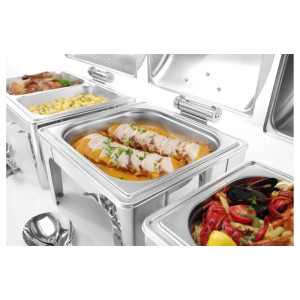 Chafing dish GN 1/2 s poliranim ogledalom - Znamka HENDI - Fourniresto