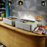 Chafing Dish UNIQ Bela - GN 1/1 - 4 L | HENDI - Eleganten dizajn za bifeje in catering.