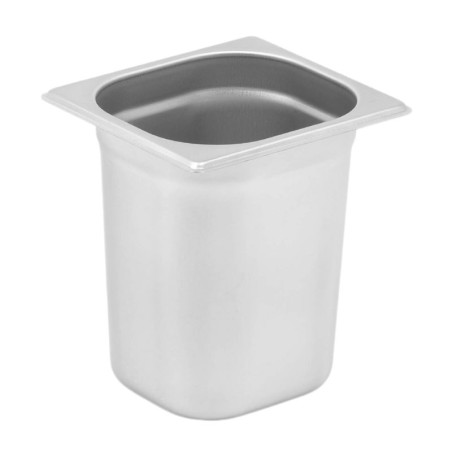 Bak Gastro GN 1/6 Nerjaveče jeklo - Globina 200 mm - 3,4 L Dynasteel: Trpežen in praktičen