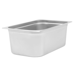 Bak Gastronorm GN 1/1 Nerjaveče jeklo 28L - Globina 200 mm | Dynasteel