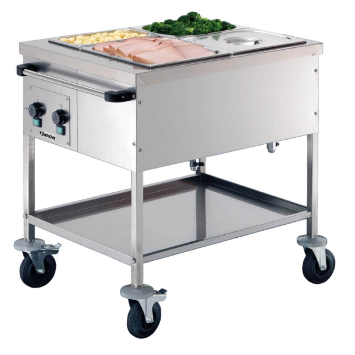 Voziček Bain-Marie
